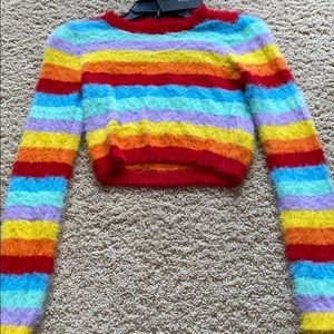 FashionNova GirlsJustWannaHaveFun Cropped Sweater